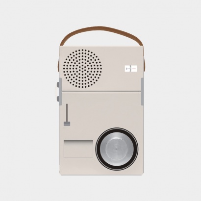 Dieter Rams designs. TP 1 radio/phono combination, 1959, designed by Dieter Rams for Braun