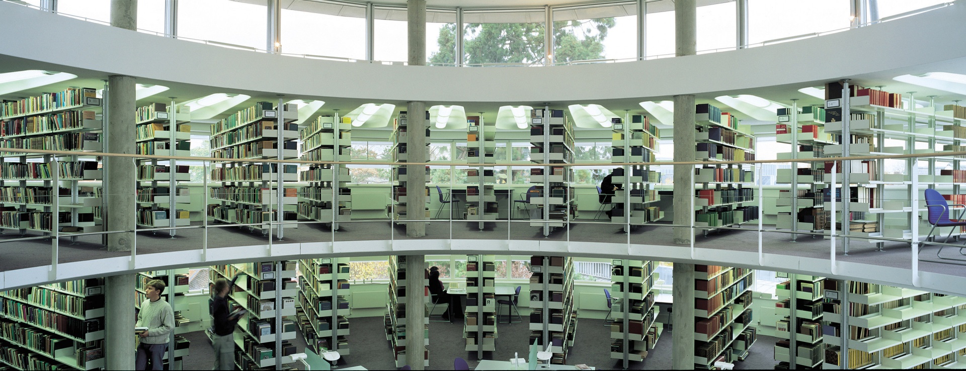 Library with 606 Universal Shelving System