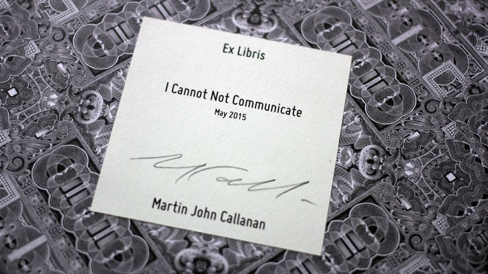 Berlin and UK-based artist, Martin John Callanan, shows a new work at Vitsœ’s New York shop.