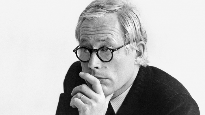 Dieter Rams, Vitsœ&#8217;s furniture designer. Photograph by Abisag Tüllmann