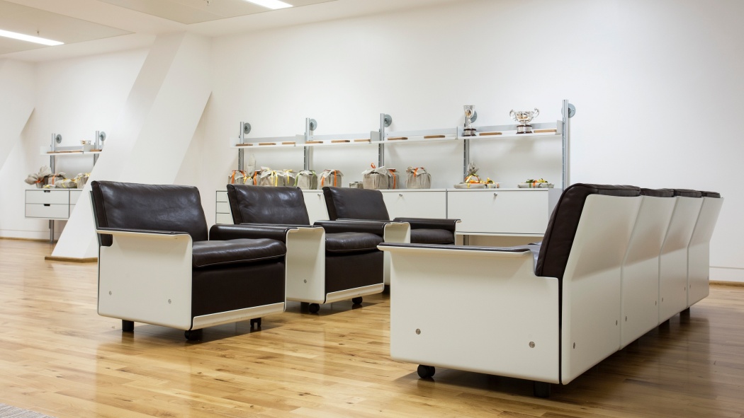 Change multiple chairs into a sofa using one simple tool