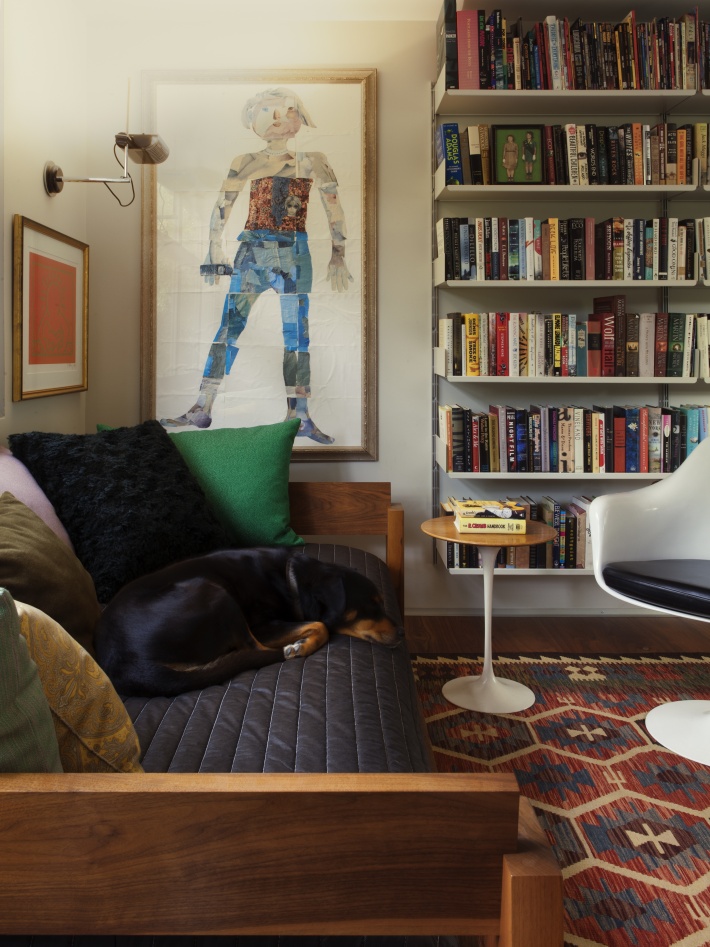 The Archers Los Angeles interior with Vitsoe’s 606 Universal Shelving System by Dieter Rams