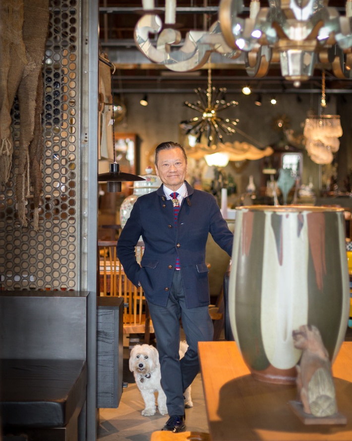 JF Chen at his Los Angeles shop © Vitsoe