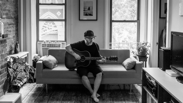 Gary Hustwit at home in New York