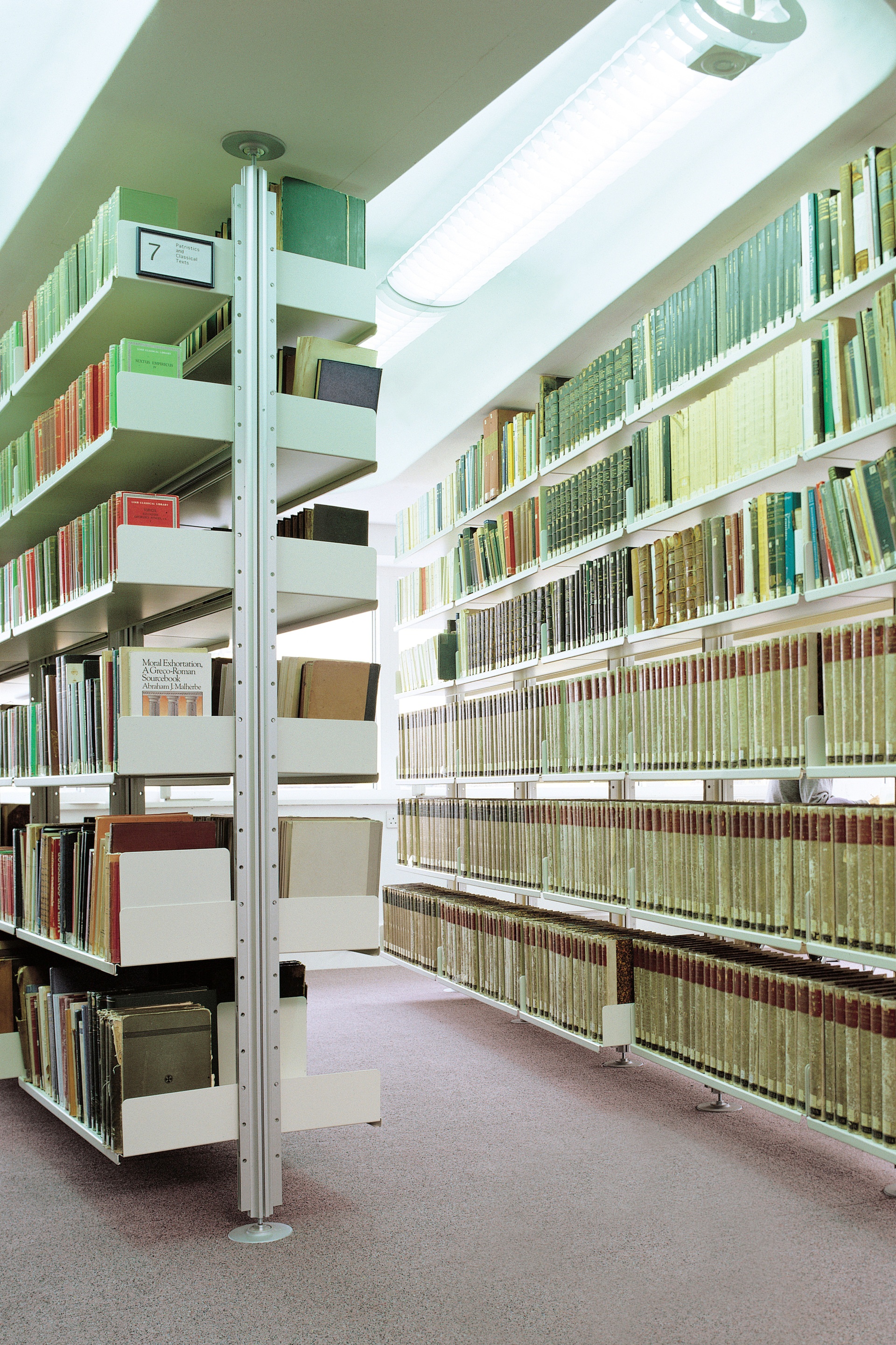 Library with 606 Universal Shelving System