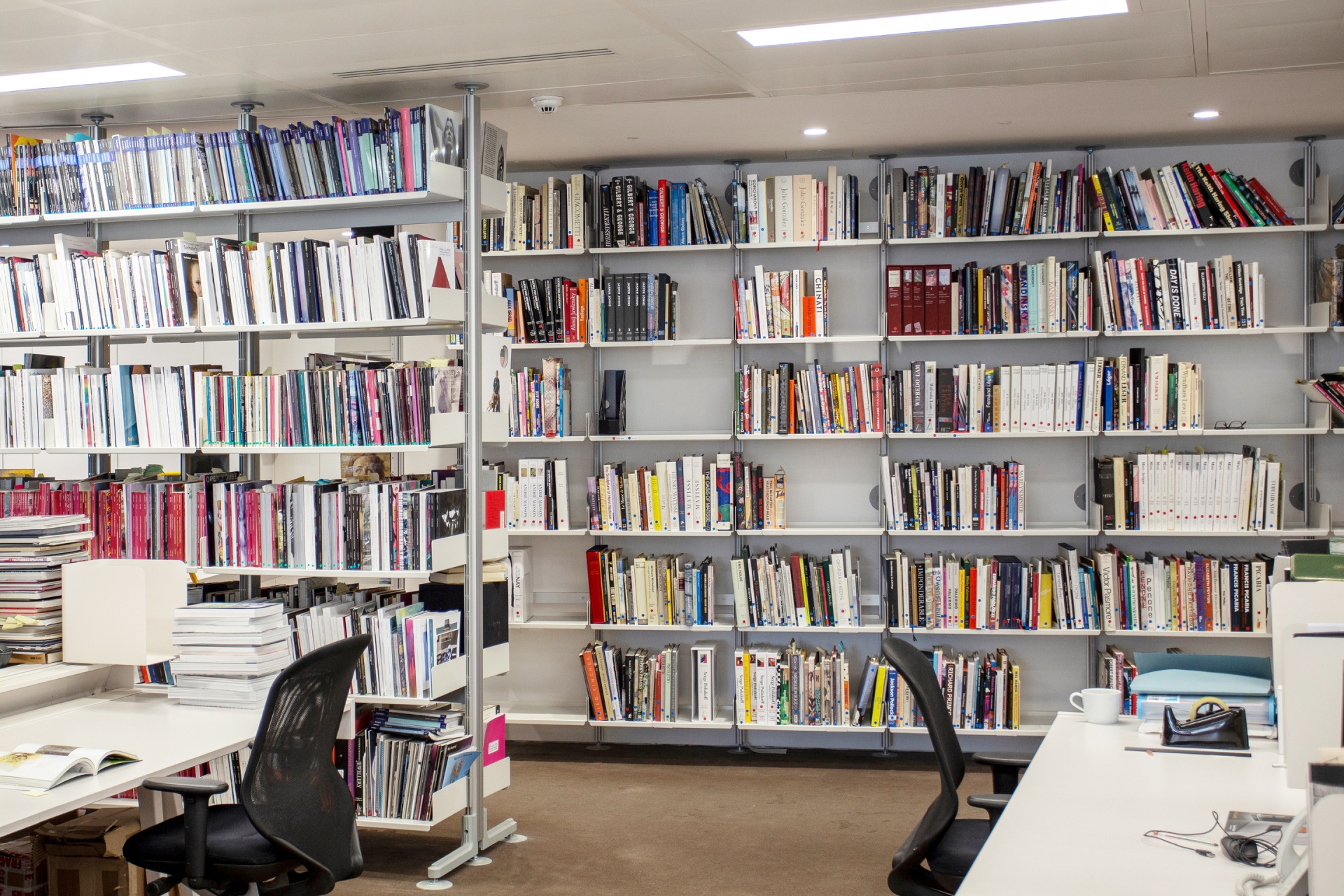 Library with 606 Universal Shelving System