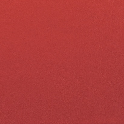 Leather sample for the 620 Chair Programme, colour red