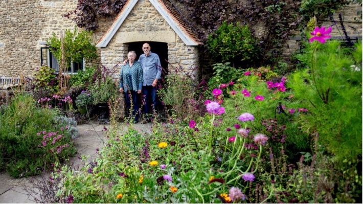 Studio Levien owners in their home