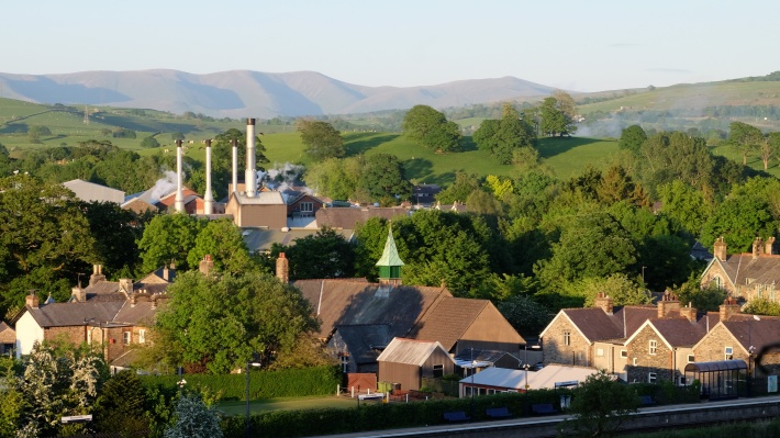 Burneside Papierfabrik bei James Cropper im Lake District