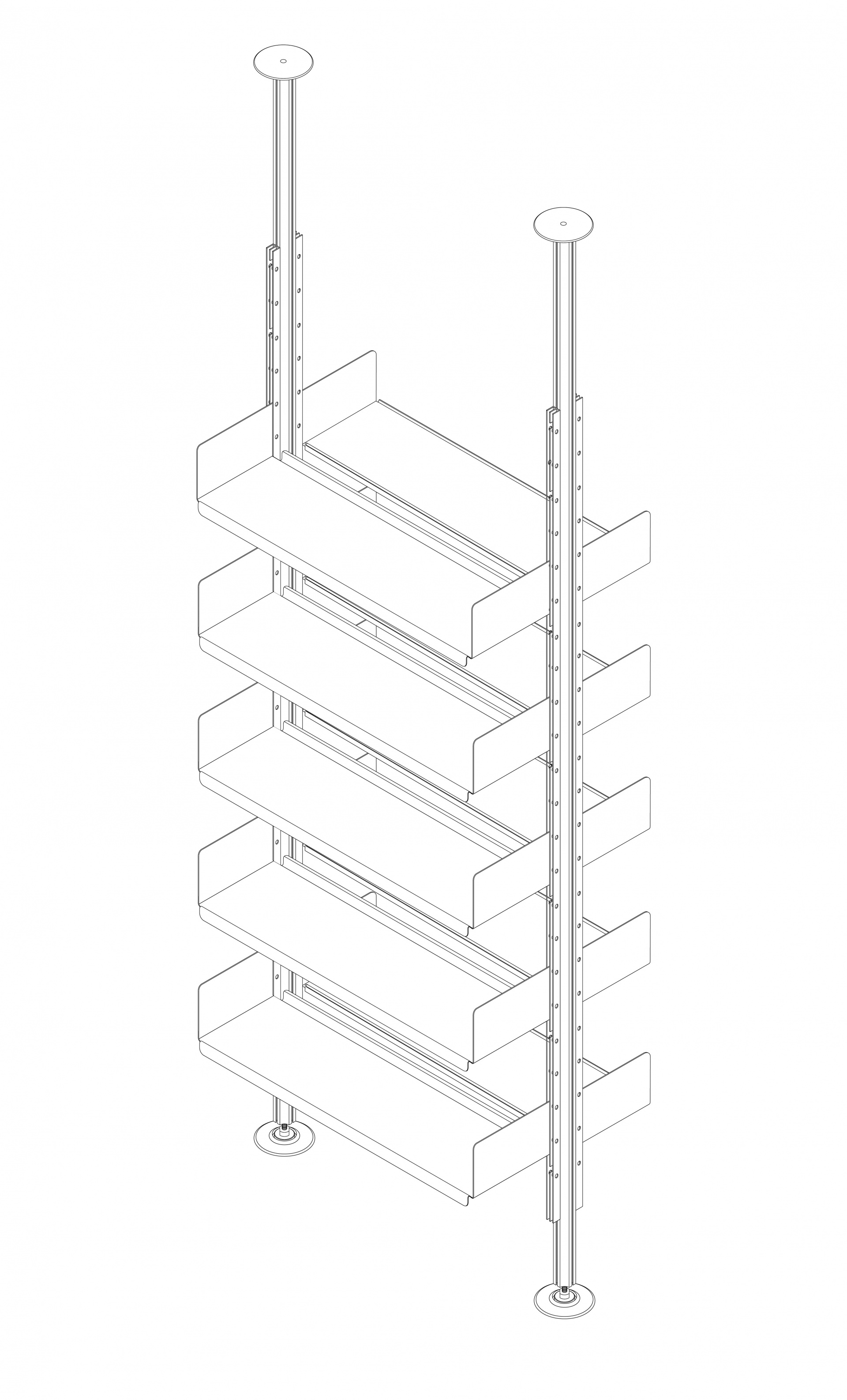 606 Universal Shelving System Vitsœ