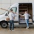 Vitsœ installers loading the van before delivery.