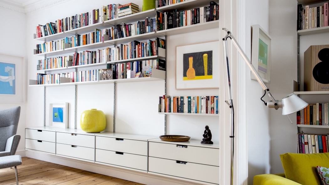 modular wall shelving systems