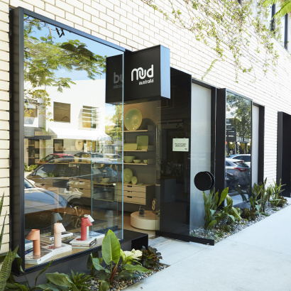 Mud Australia Brisbane Australia shop windows